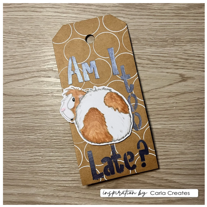 Vaessen Creative • Sjabloon Lowercase Letters by Carla Creates 15x15cm (CAR0009) *