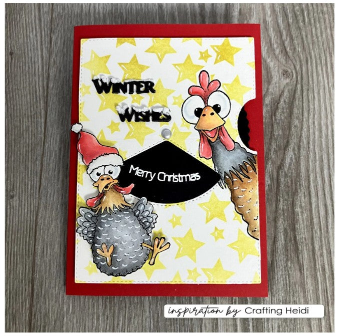 Vaessen Creative • Snijmallen Cijfers & Kerstgroeten 29st. (CAR0101)