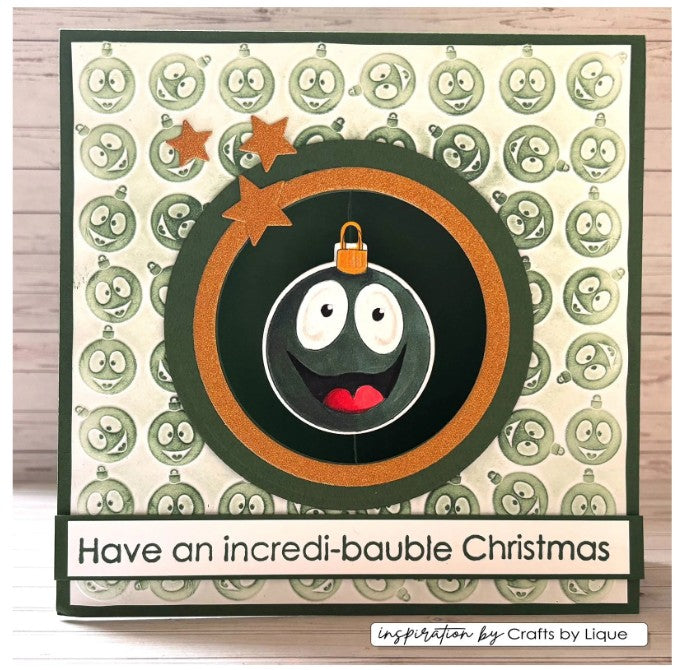 Vaessen Creative • Snij- en Embossingmallen Kerstdecoraties 15st. (CAR0102)