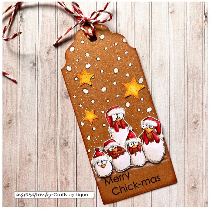 Vaessen Creative • Snij- en Embossingmallen Kerstdecoraties 15st. (CAR0102)