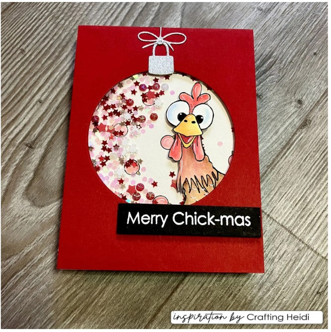 Vaessen Creative • Snij- en Embossingmallen Kerstdecoraties 15st. (CAR0102)
