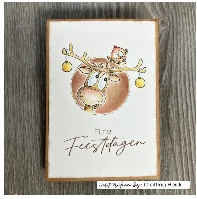 Vaessen Creative • Snij- en Embossingmallen Kerstdecoraties 15st. (CAR0102)