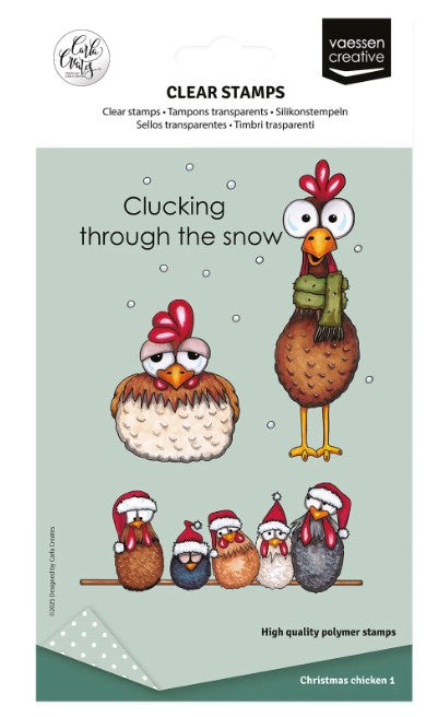 Vaessen Creative • Clear Stamps Kerstkippen 1 12st. (CAR0103)