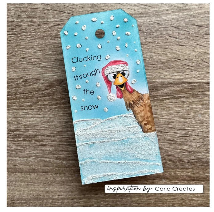 Vaessen Creative • Clear Stamps Kerstkippen 1 12st. (CAR0103)