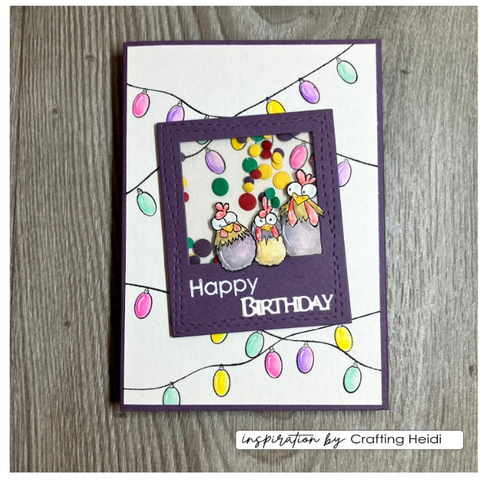 Vaessen Creative • Clear Stamps Kerstkippen 1 12st. (CAR0103)