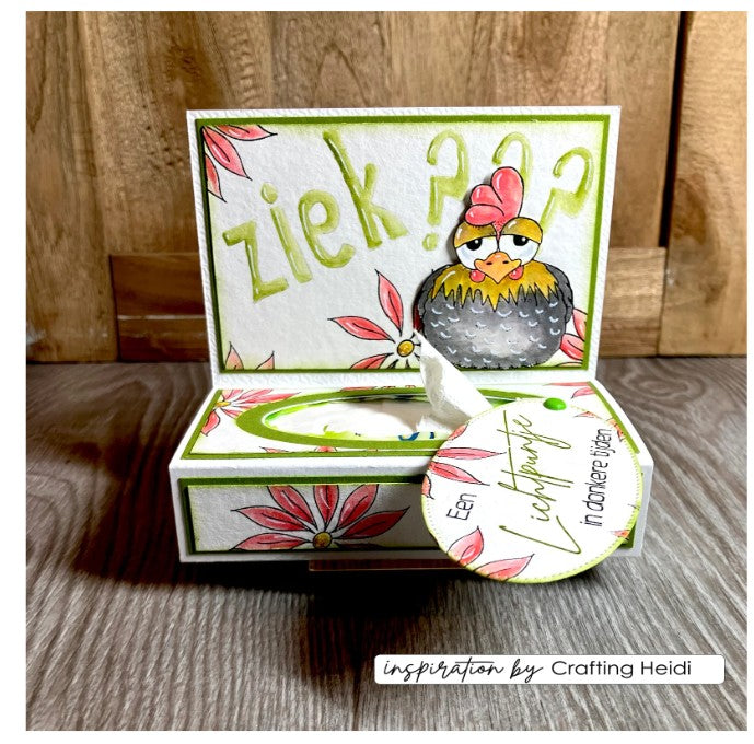 Vaessen Creative • Clear Stamps Kerstkippen 1 12st. (CAR0103)