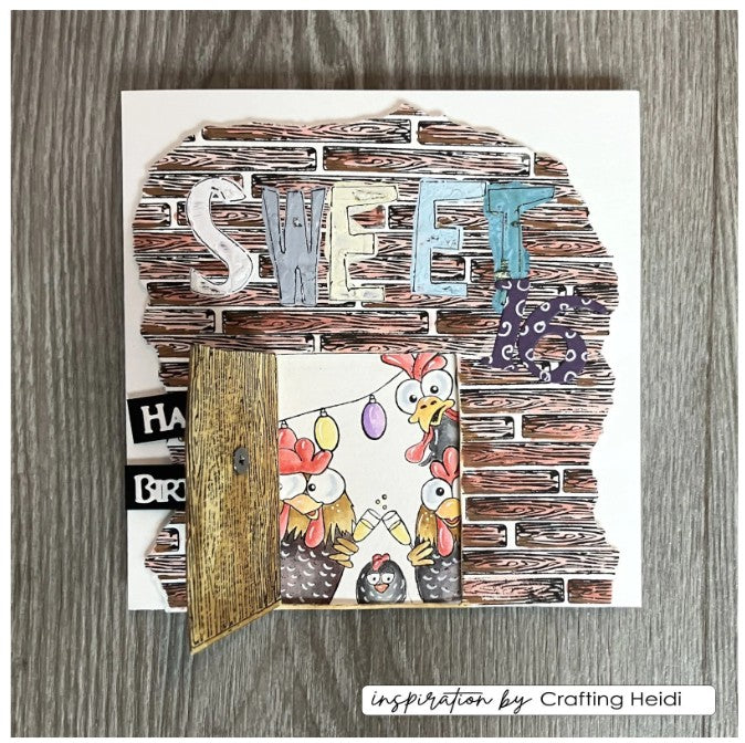 Vaessen Creative • Clear Stamps Kerstkippen 2 10st. (CAR0104)