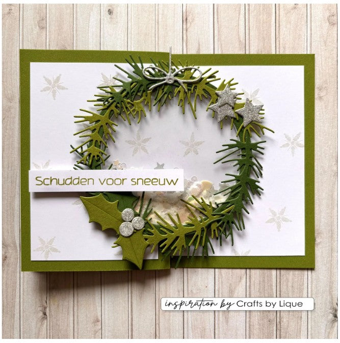 Vaessen Creative • Clear Stamps Nederlandse Kerstteksten 17st. (CAR0108) *