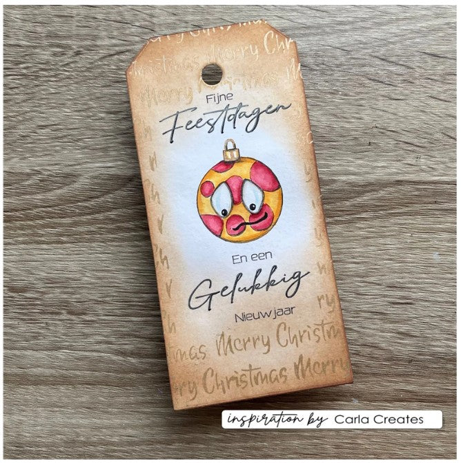 Vaessen Creative • Clear Stamps Nederlandse Kerstteksten 17st. (CAR0108) *