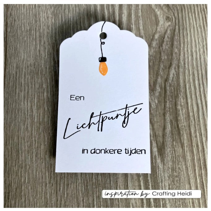 Vaessen Creative • Clear Stamps Nederlandse Kerstteksten 17st. (CAR0108) *