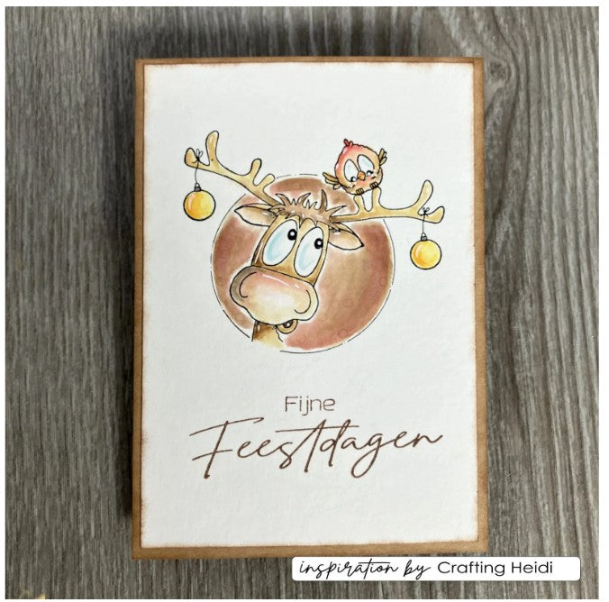 Vaessen Creative • Clear Stamps Nederlandse Kerstteksten 17st. (CAR0108) *