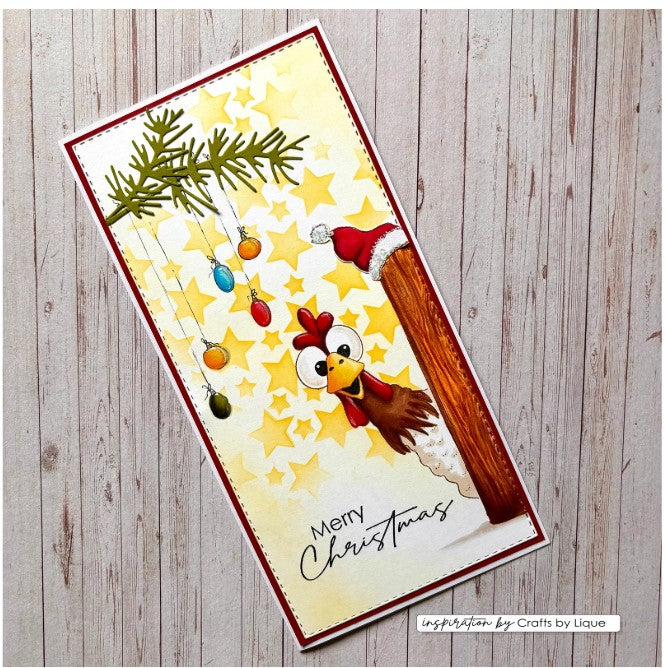 Vaessen Creative • Clear Stamps Rendier 1 14st. (CAR0109) *
