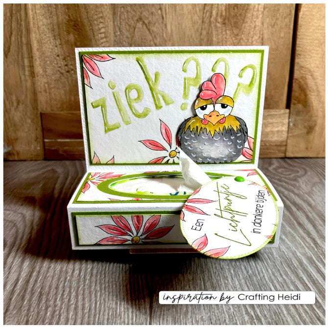 Vaessen Creative • Clear Stamps Rendier 2 14st. (CAR0110) *