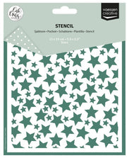 Vaessen Creative • Stencil Sterren 15x15cm (CAR0113) *