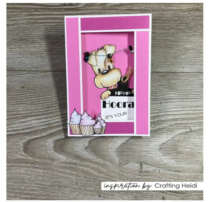 Vaessen Creative • Clear Stamps Engelse Teksten 34st. (CAR0202) *