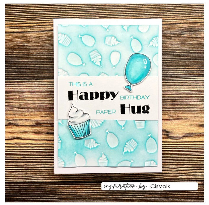 Vaessen Creative • Clear Stamps Engelse Teksten 34st. (CAR0202) *