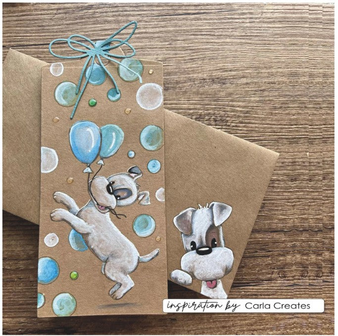 Vaessen Creative • Clear Stamps Odey's Birthday Party 2 12st. (CAR0206) *