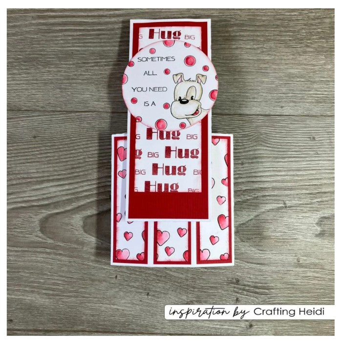 Vaessen Creative • Clear Stamps Odey's Birthday Party 3 10st. (CAR0207) *