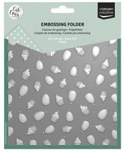 Vaessen Creative • Embossing Folder Party 15x15cm (CAR0208) *