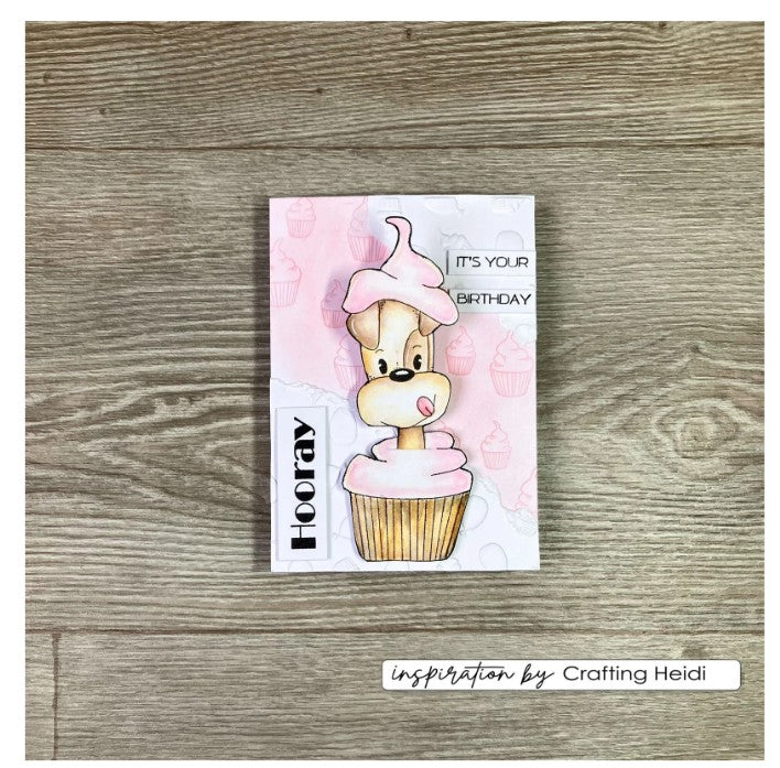 Vaessen Creative • Embossing Folder Party 15x15cm (CAR0208) *