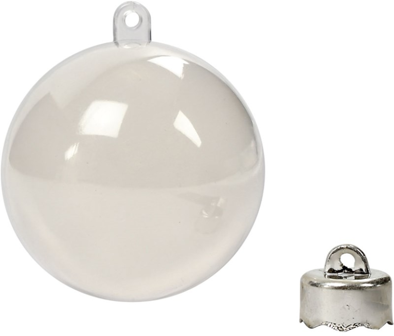 CC Acryl Ballen 2-delig d:6 cm 8 stuks (52142)