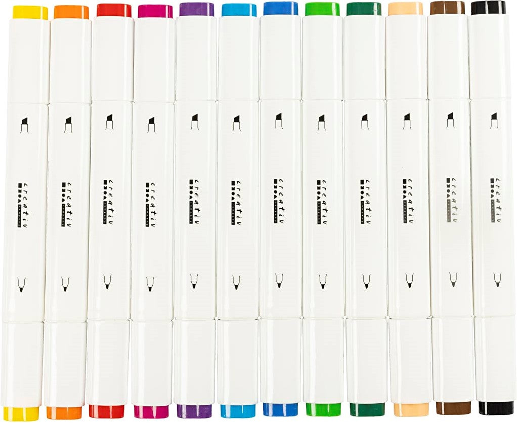 CC Alcoholmarkers Set 12 stuks (37377)