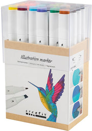 CC Alcoholmarkers Set 24 stuks (37378)