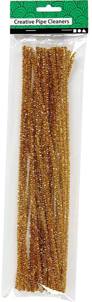 CC Chenilledraad Goud 6 mm 24 stuks (51630)