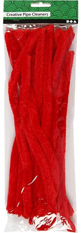 CC Chenilledraad Rood 15mm 15 stuks (51623)