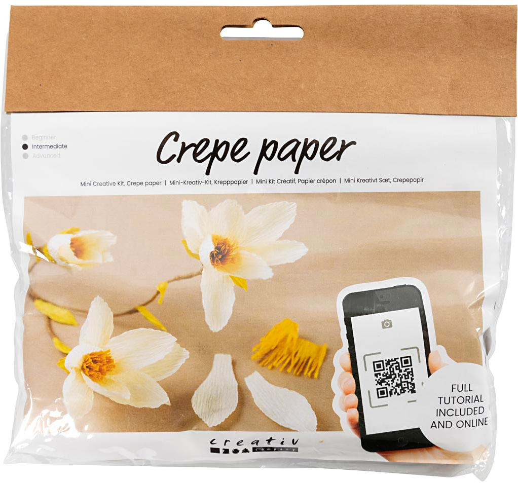 CC Creatieve Mini Hobbyset Crêpepapier Bloemen Magnoliatak (977472)