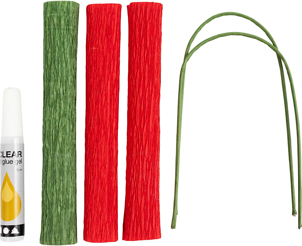 CC Creatieve Mini Hobbyset Crêpepapier Bloemen Rozen (977475)