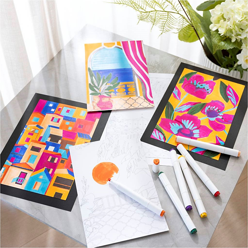 CC Hobbyset Kleuren met Alcoholstiften (977797)