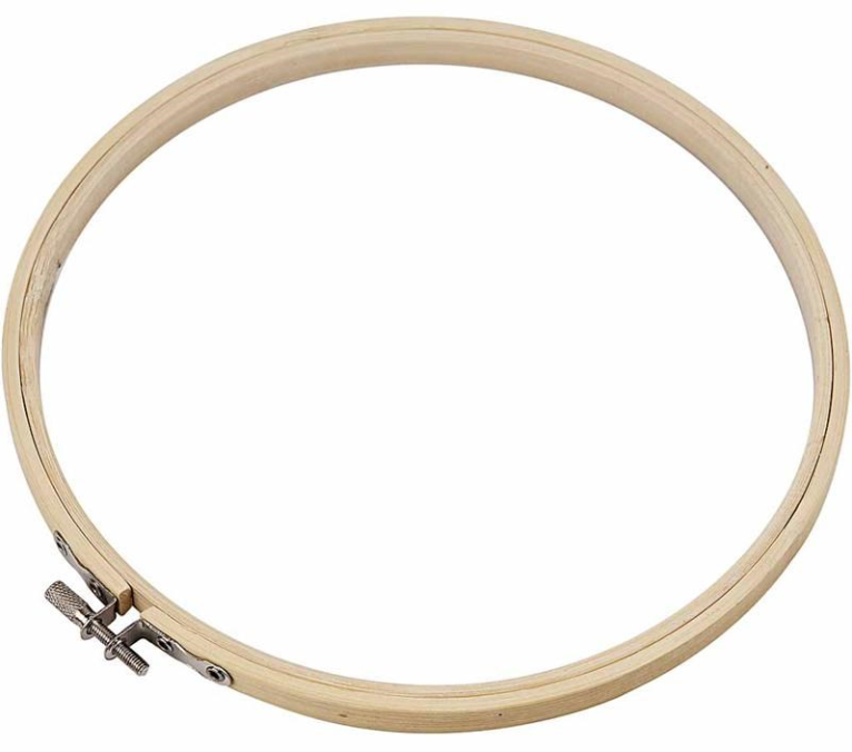 CC Houten Borduurring 20 cm (219450)