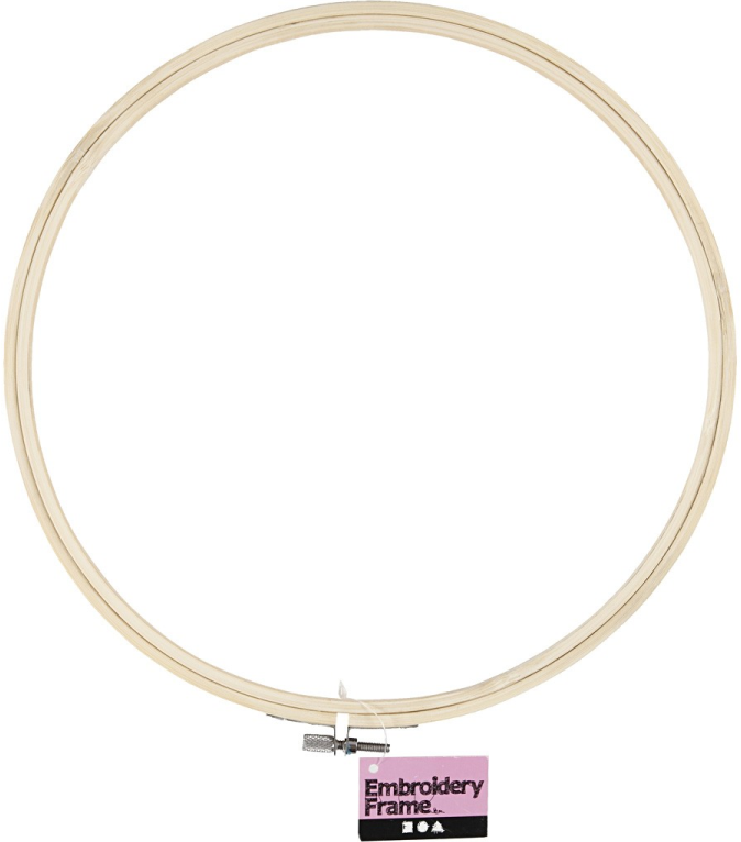 CC Houten Borduurring 25 cm (41250)