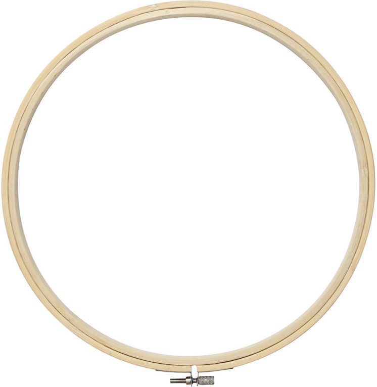 CC Houten Borduurring 25 cm (41250)