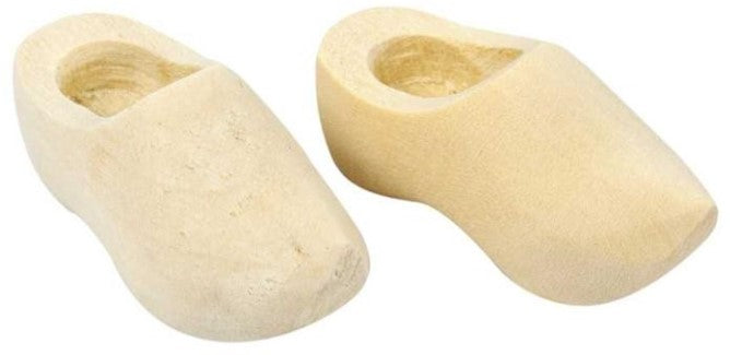 CC Houten Klompen l: 40 mm 2 stuks (561043)