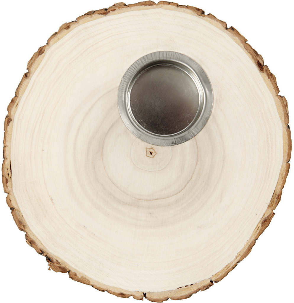 CC Houten Waxinelicht 14-16 cm (56563)