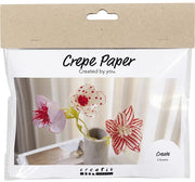 CC Mini Hobbyset Crêpepapier Bloemen Pastelkleuren (977763)