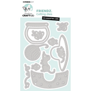 Creative Craftlab • Friendz Cutting Die Accessories Cats - CD742*