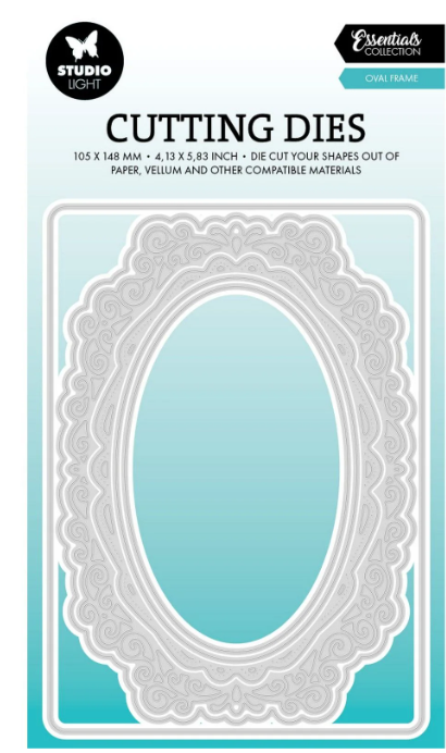 Studio Light • Essentials Cutting Die Oval Frame (SL-ES-CD1002) *