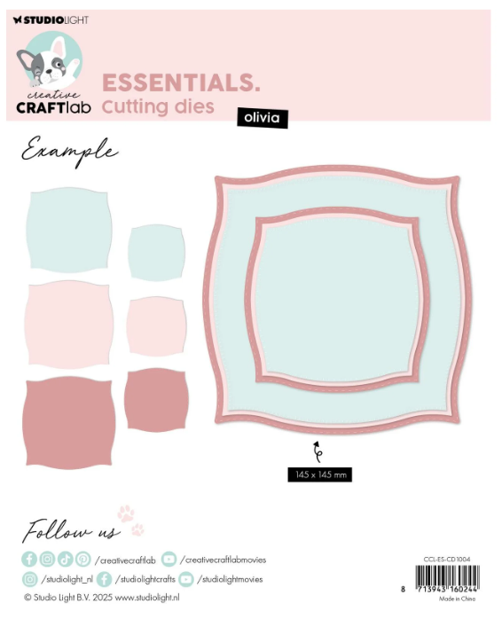 Creative Craftlab • Essentials Cutting Die Olivia (CCL-ES-CD1004) *