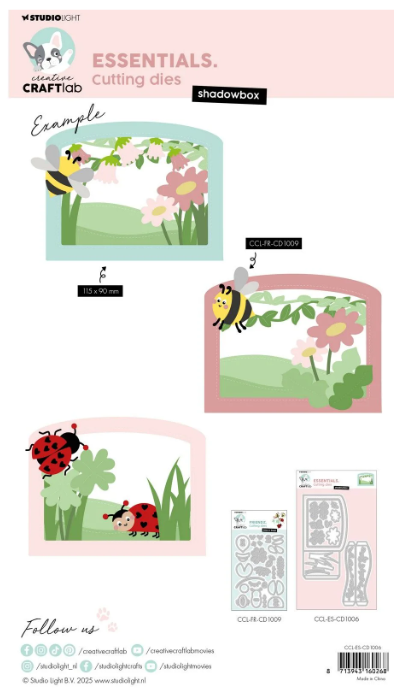 Creative Craftlab • Essentials Cutting Die Shadowbox (CCL-ES-CD1006) *