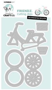 Creative Craftlab • Friendz Cutting Die Accessoires Bicycle (CCL-FR-CD1010)*