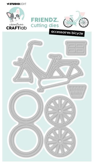 Creative Craftlab • Friendz Cutting Die Accessoires Bicycle (CCL-FR-CD1010)*