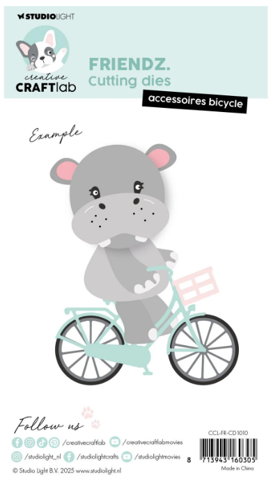 Creative Craftlab • Friendz Cutting Die Accessoires Bicycle (CCL-FR-CD1010)*