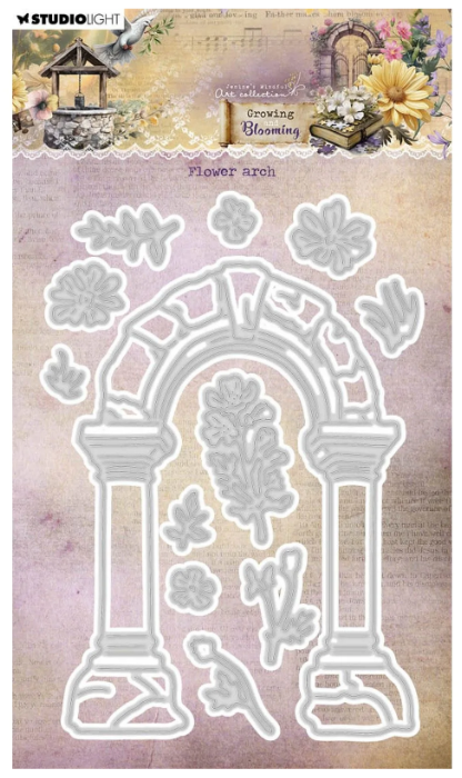 Studio Light • Growing & Blooming Cutting Die Flower Arch (JMA-GB-CD1011) *