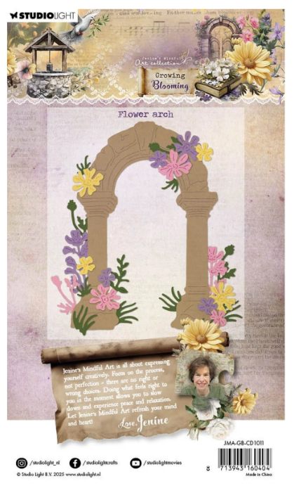 Studio Light • Growing & Blooming Cutting Die Flower Arch (JMA-GB-CD1011) *