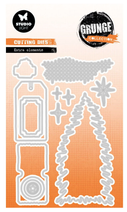 Studio Light • Grunge Collection Cutting Die Extra Elements (SL-GR-CD1015) *