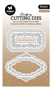 Studio Light • Essentials Cutting Die Fanciful Labels (SL-ES-CD1018) *