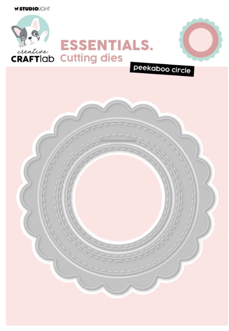 Creative Craftlab • Essentials Cutting Die Peekaboo Circle (CCL-ES-CD1032) *